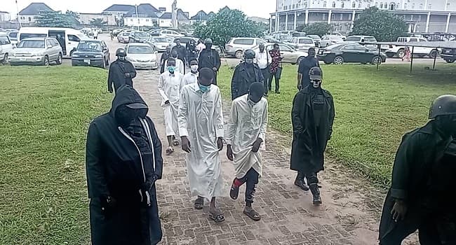DSS ARRAIGNS FIVE SUSPECTS OVER KIDNAP OF 20 CORPS MEMBERS, OTHERS IN IMO*